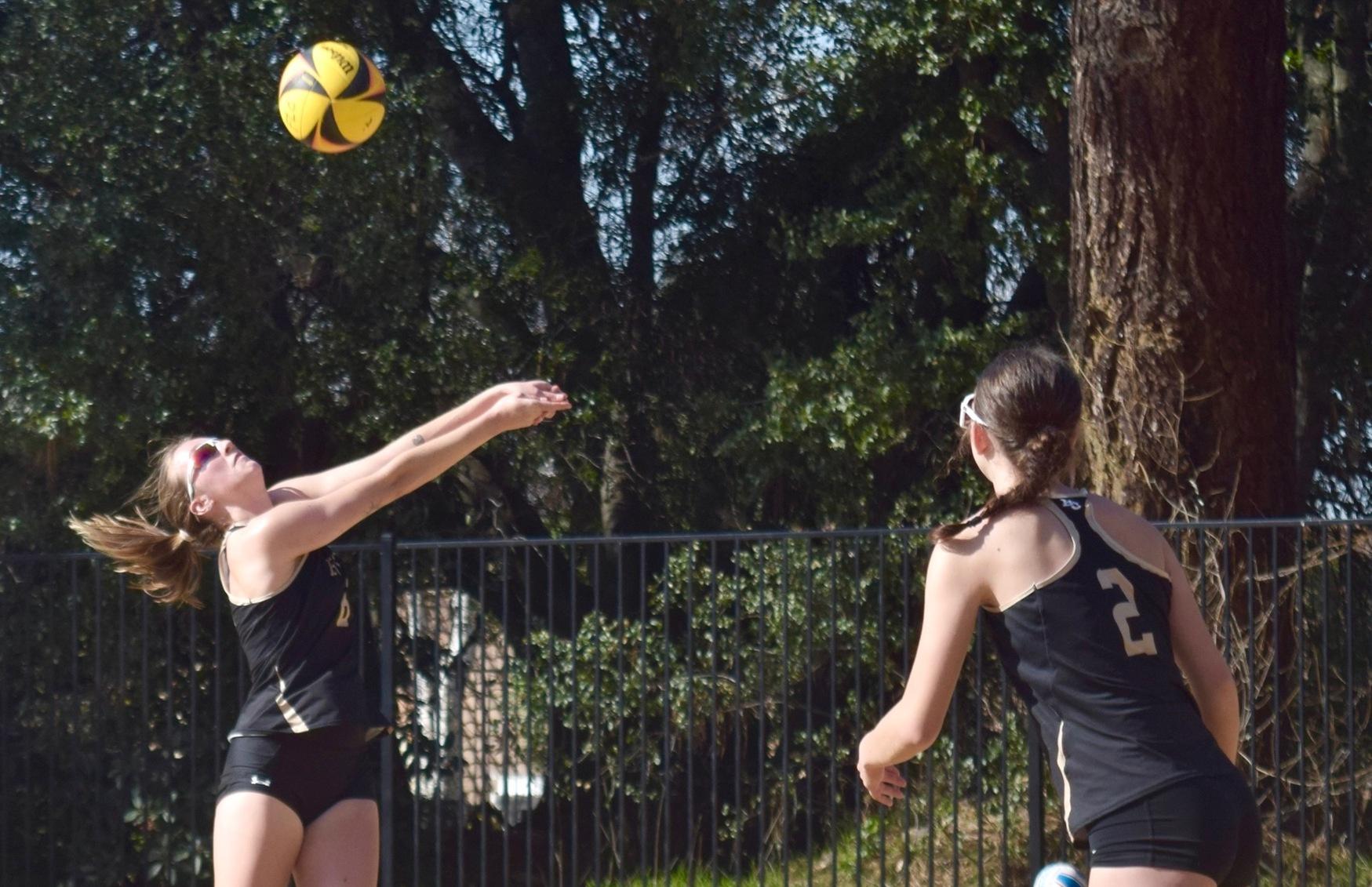 Butte College Roadrunners Open Beach Volleyball Season at Folsom Lake Doubleheader